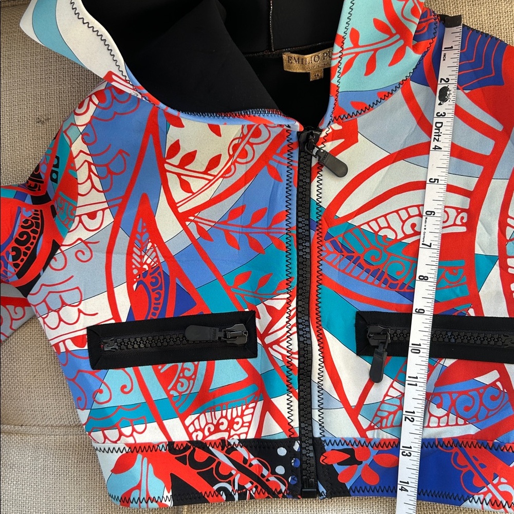 Emilio Pucci Neoprene Hooded Top - Picture 13 of 15